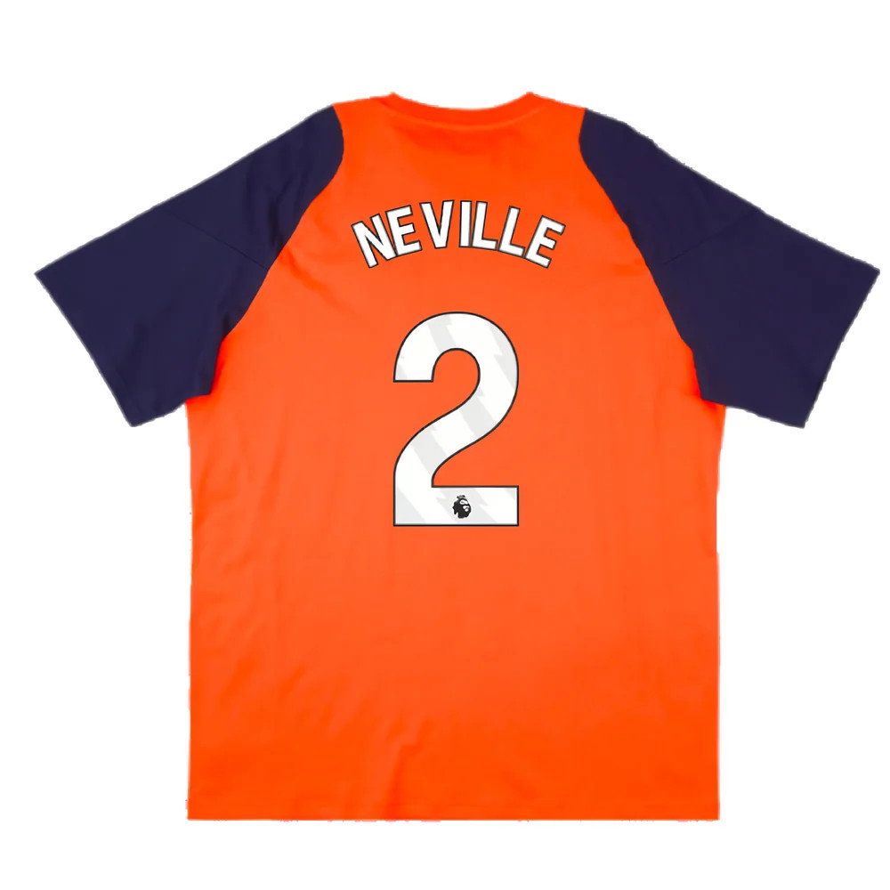 2024-2025 Man Utd Training Tee (Red) (Neville 2)_2