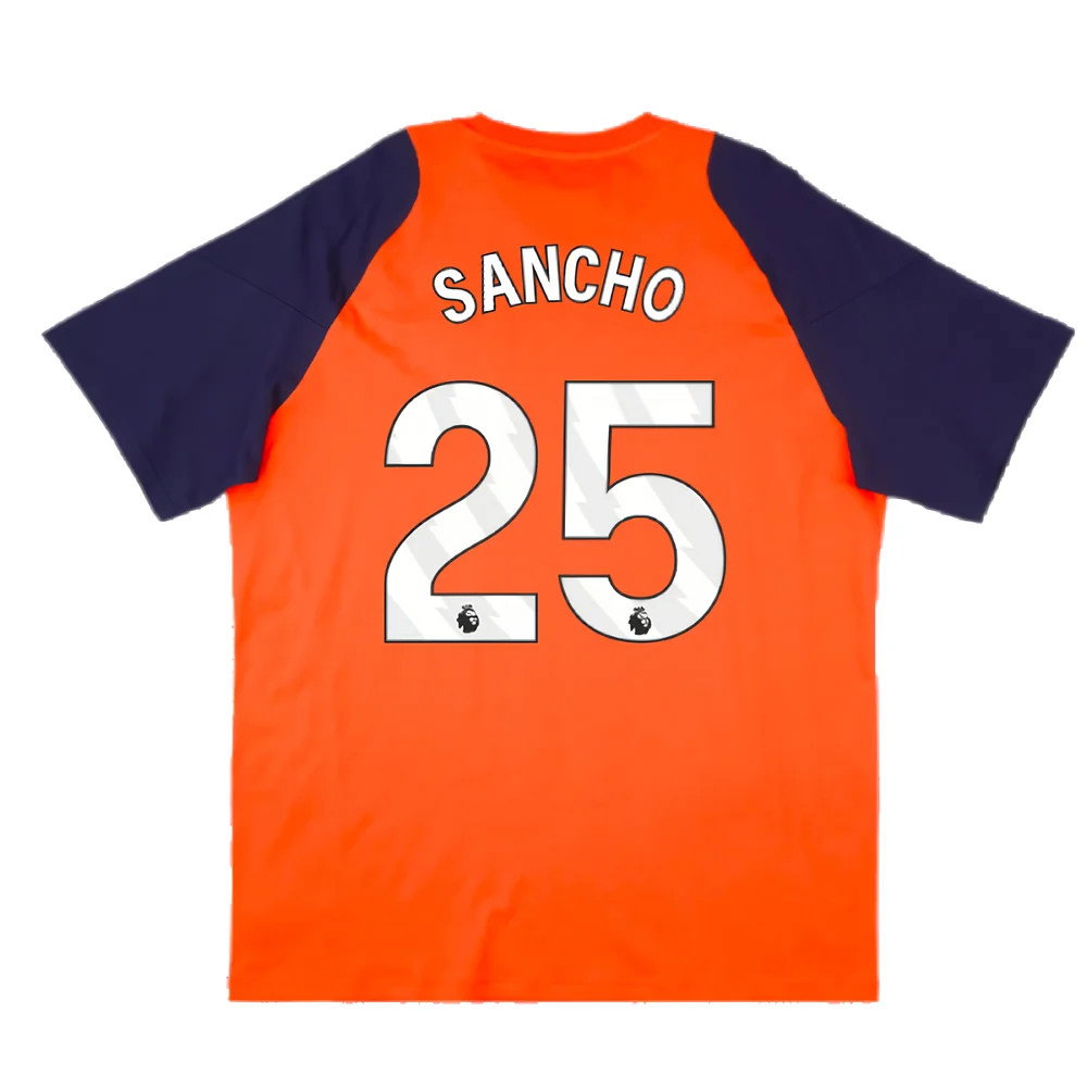 2024-2025 Man Utd Training Tee (Red) (Sancho 25)_2
