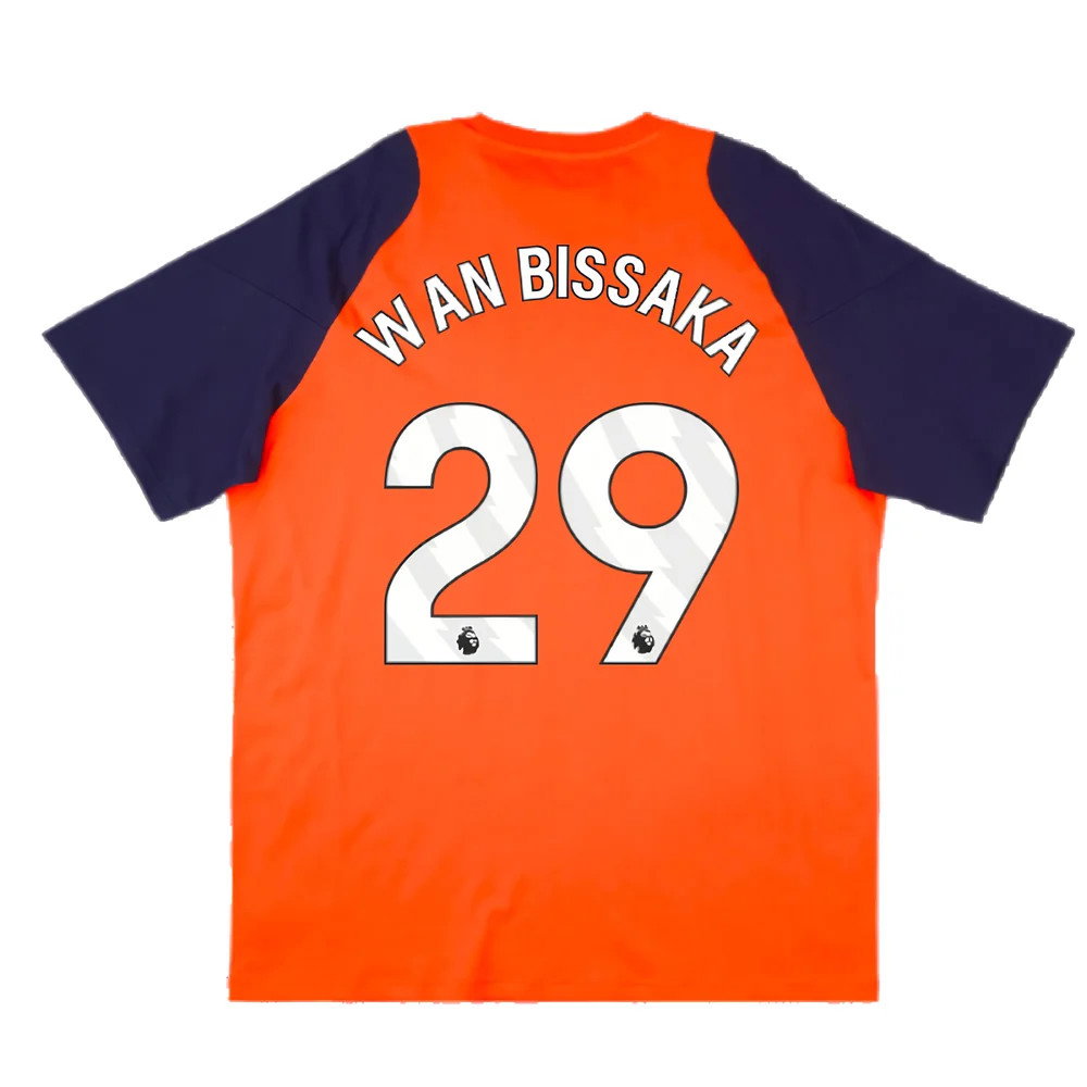 2024-2025 Man Utd Training Tee (Red) (Wan Bissaka 29)_2