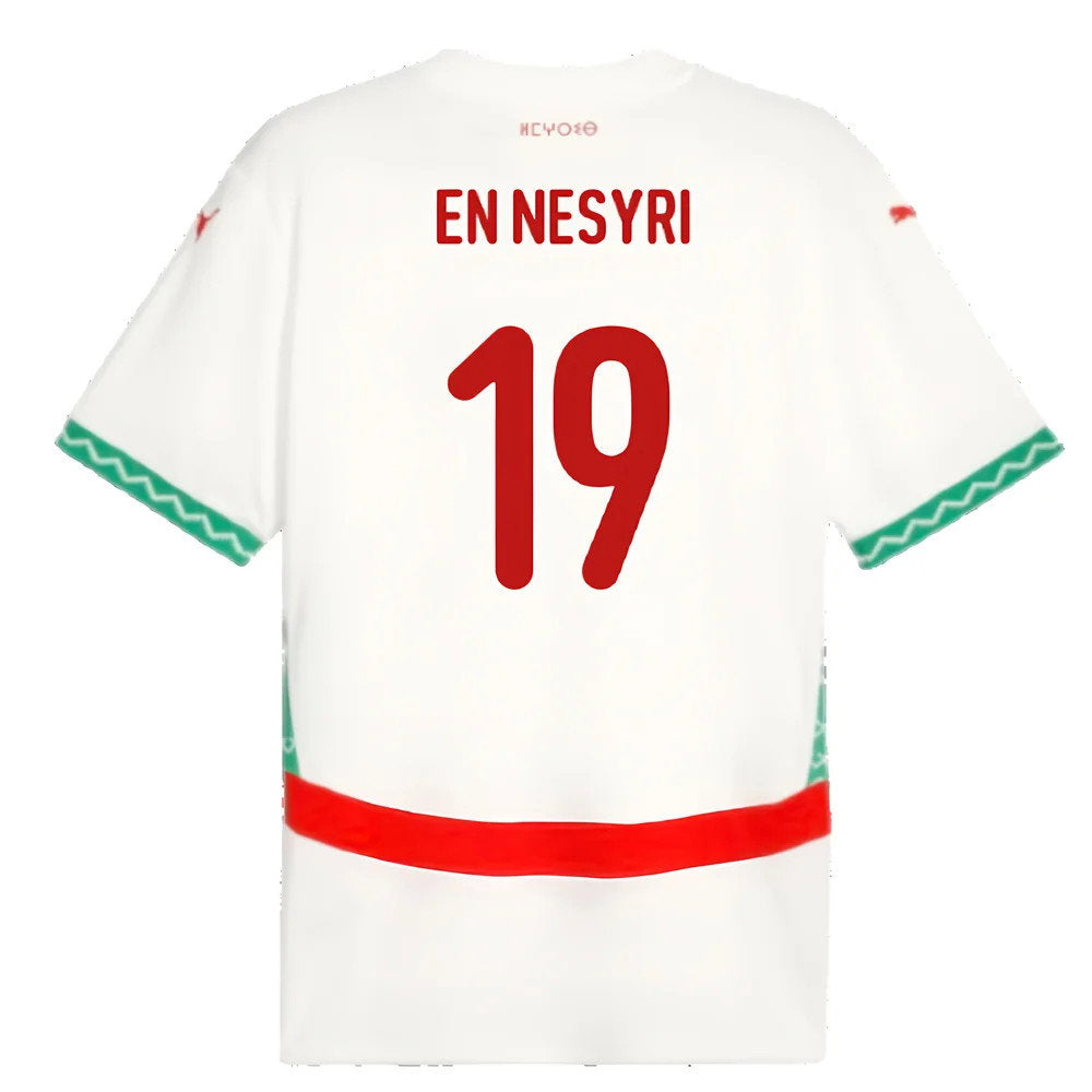 2024-2025 Morocco Away Shirt (En Nesyri 19)_2
