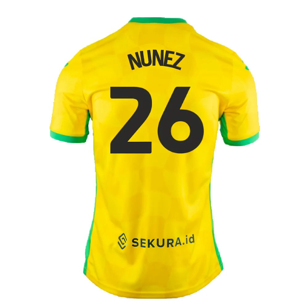 2024-2025 Norwich Home Shirt (Nunez 26)_2