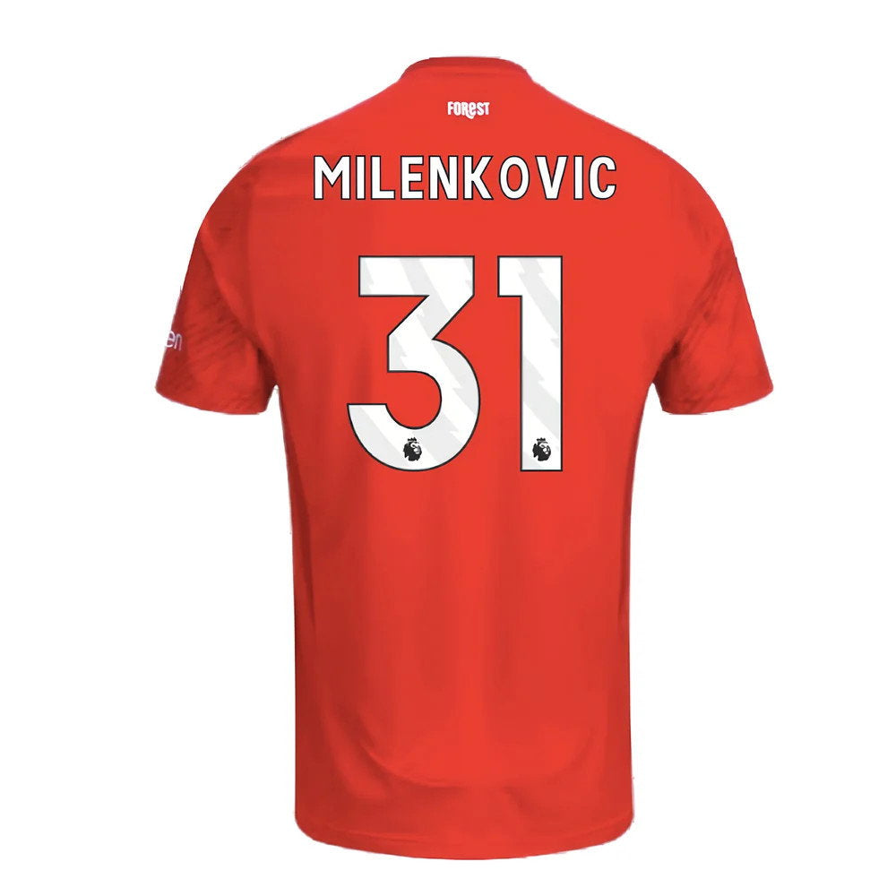 2024-2025 Nottingham Forest Home Shirt (Milenkovic 31)_2