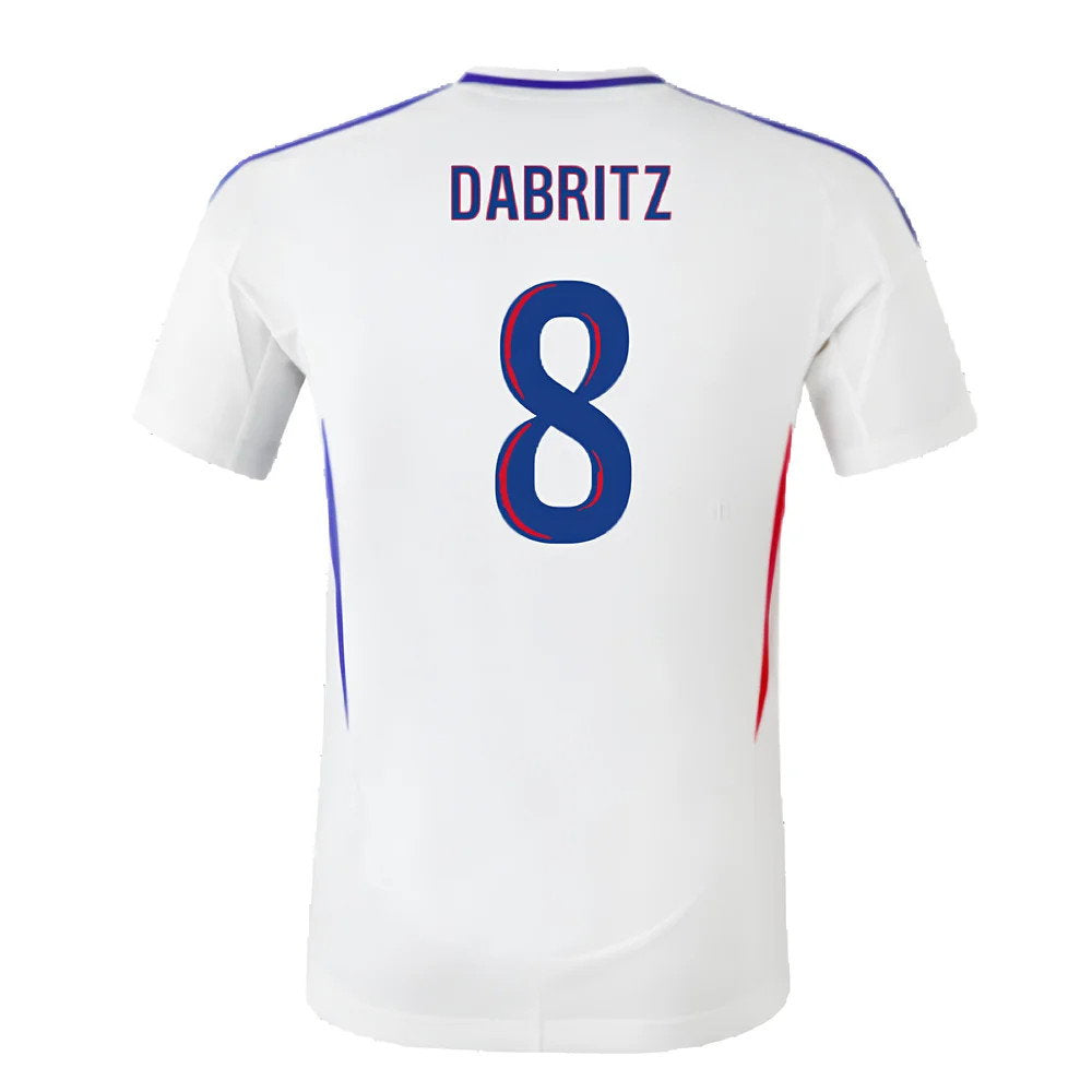 2024-2025 Olympique Lyon Home Shirt (Dabritz 8)_2