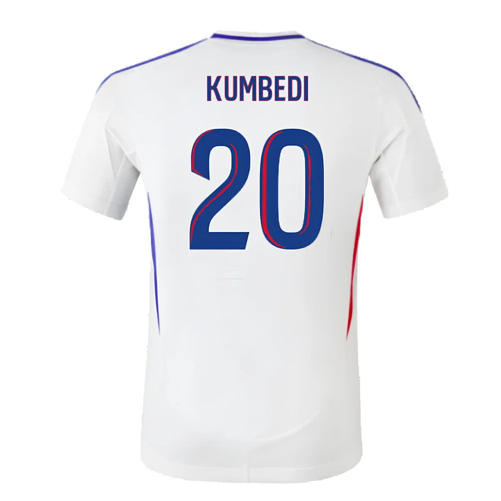 2024-2025 Olympique Lyon Home Shirt (Kumbedi 20)_2