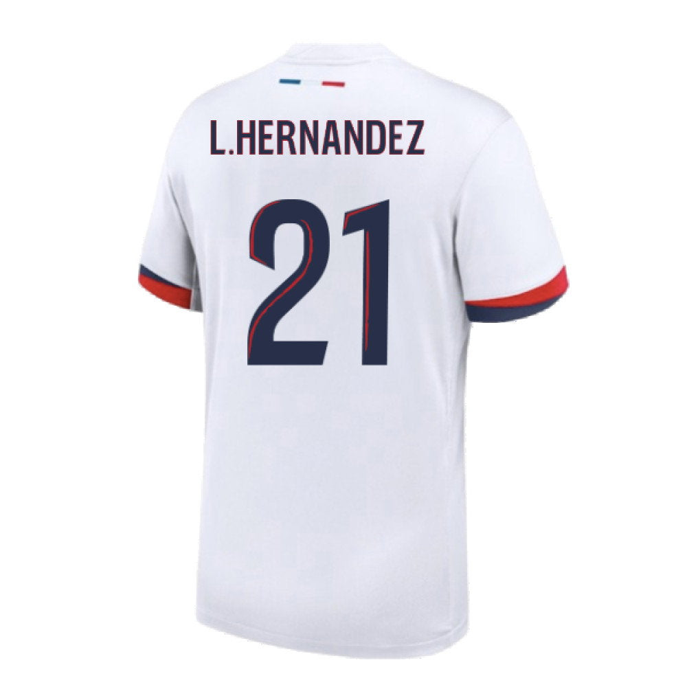 2024-2025 PSG Away Shirt (L.Hernandez 21)_2