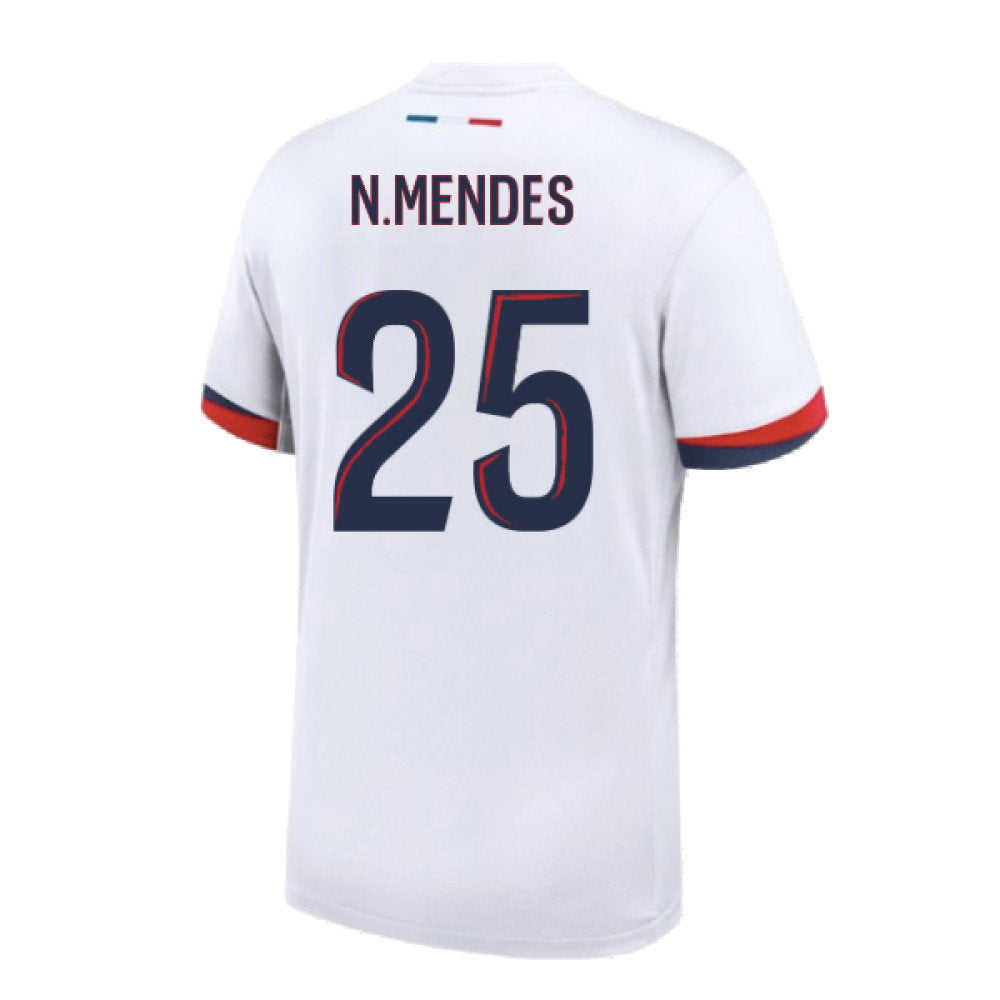 2024-2025 PSG Away Shirt (N.Mendes 25)_2