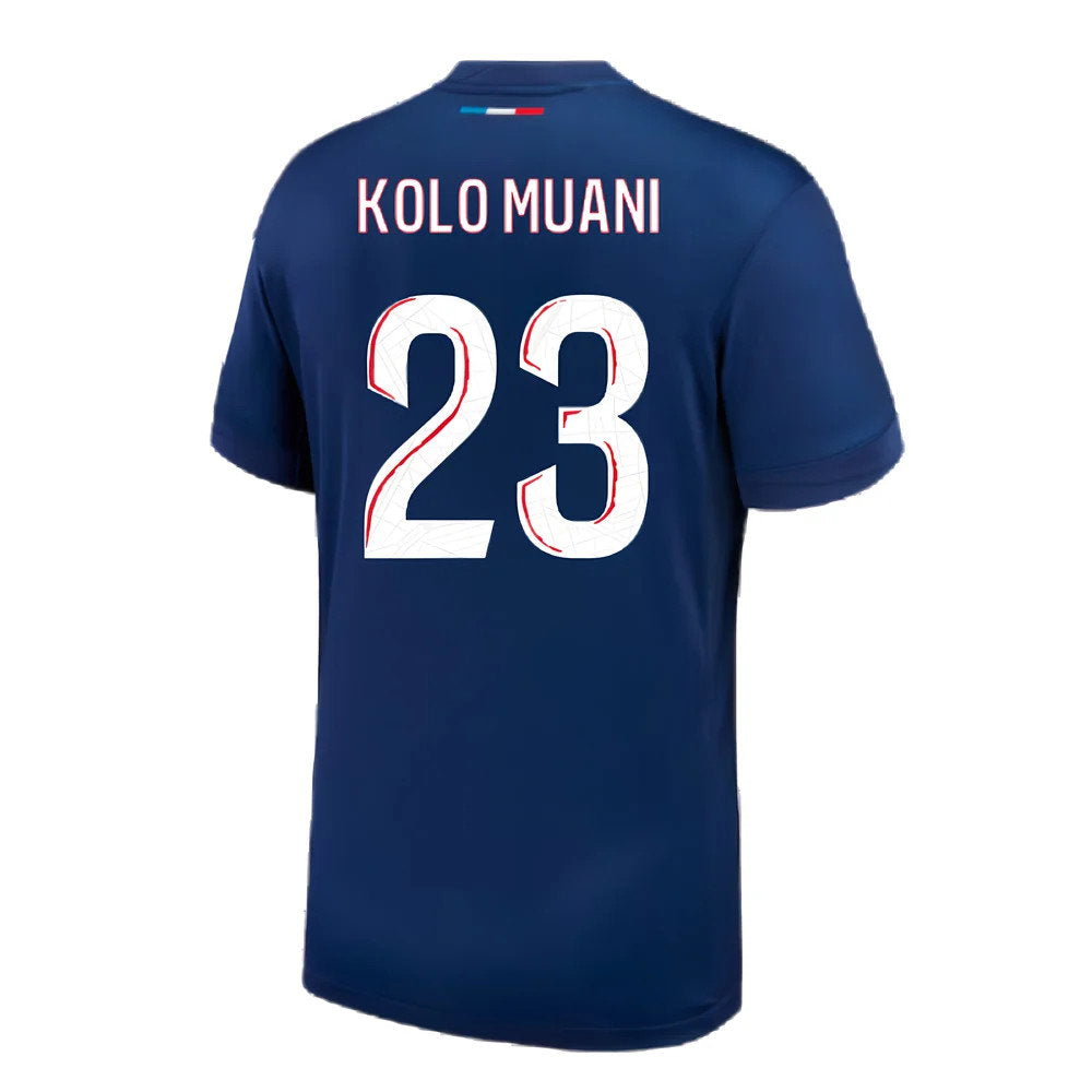 2024-2025 PSG Paris Saint Germain Home Shirt (Kids) (Kolo Muani 23)_2