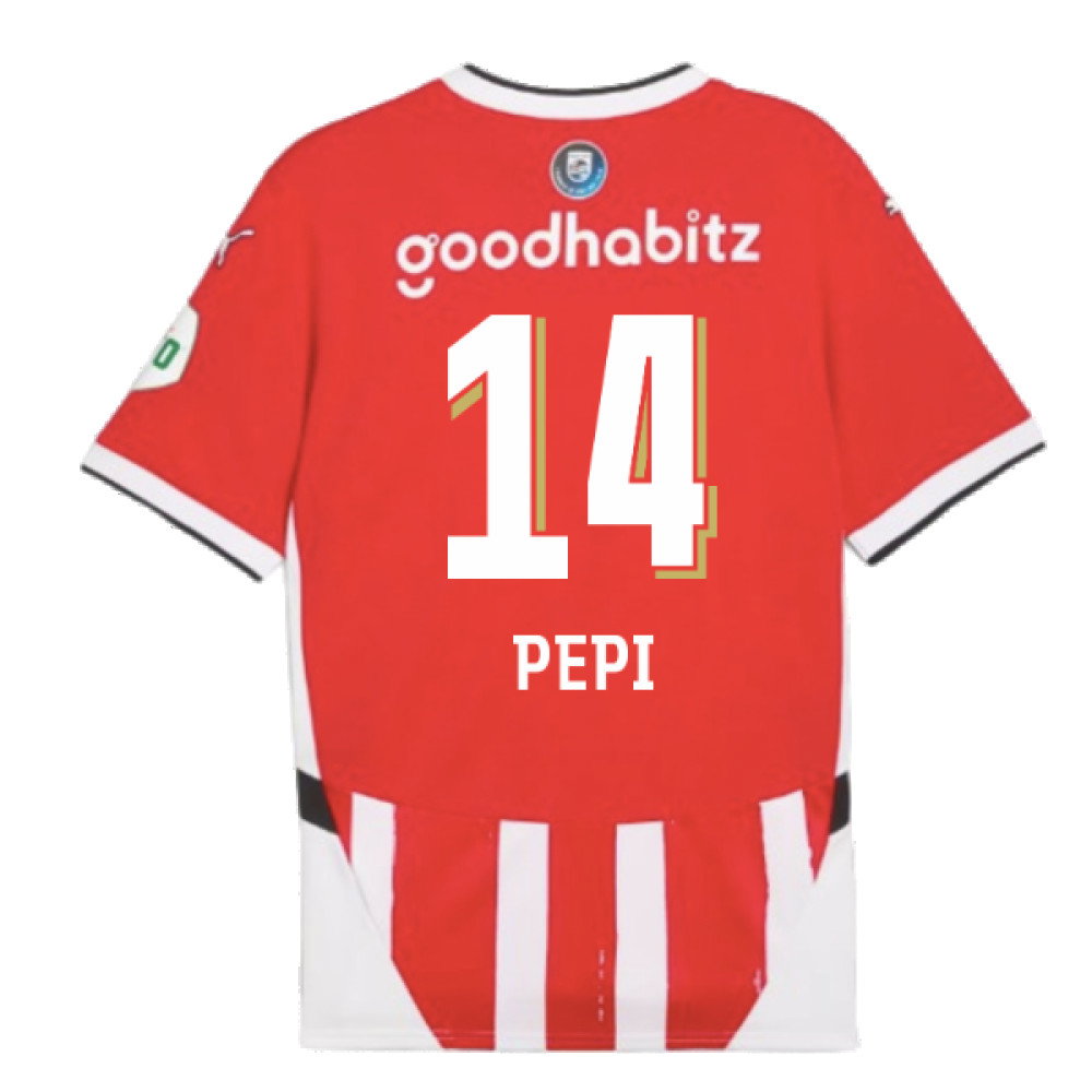 2024-2025 PSV Eindhoven Home Shirt (Pepi 14)_2