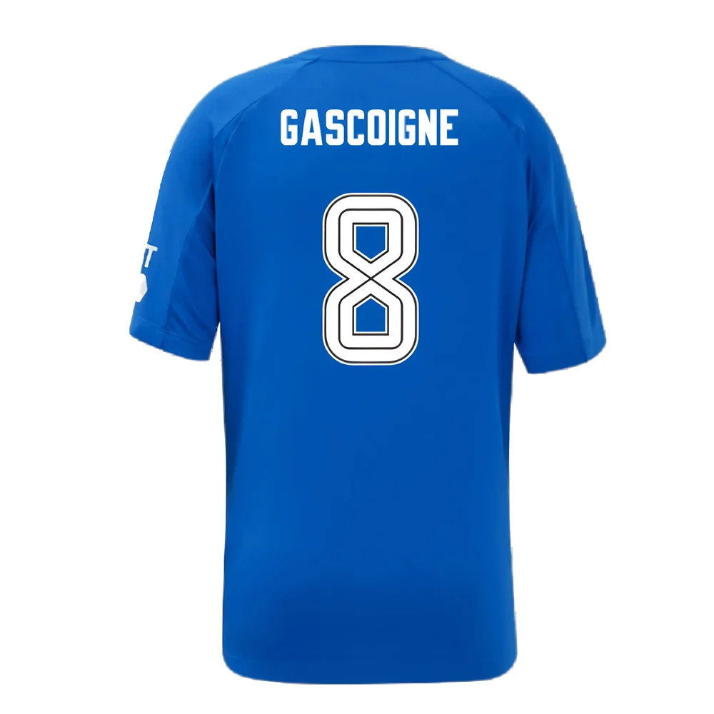 2024-2025 Rangers Home Shirt (Kids) (Gascoigne 8)_2