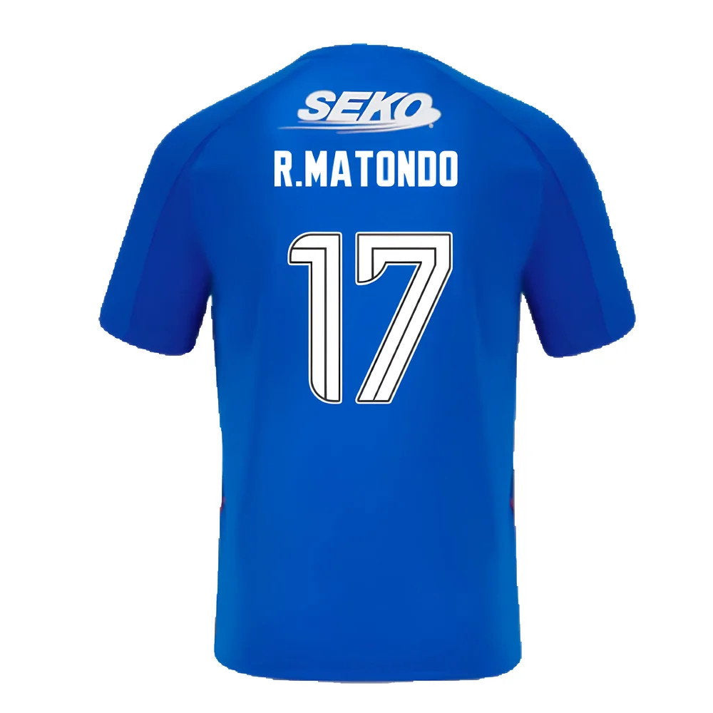 2024-2025 Rangers Home Shirt (R.Matondo 17)_2