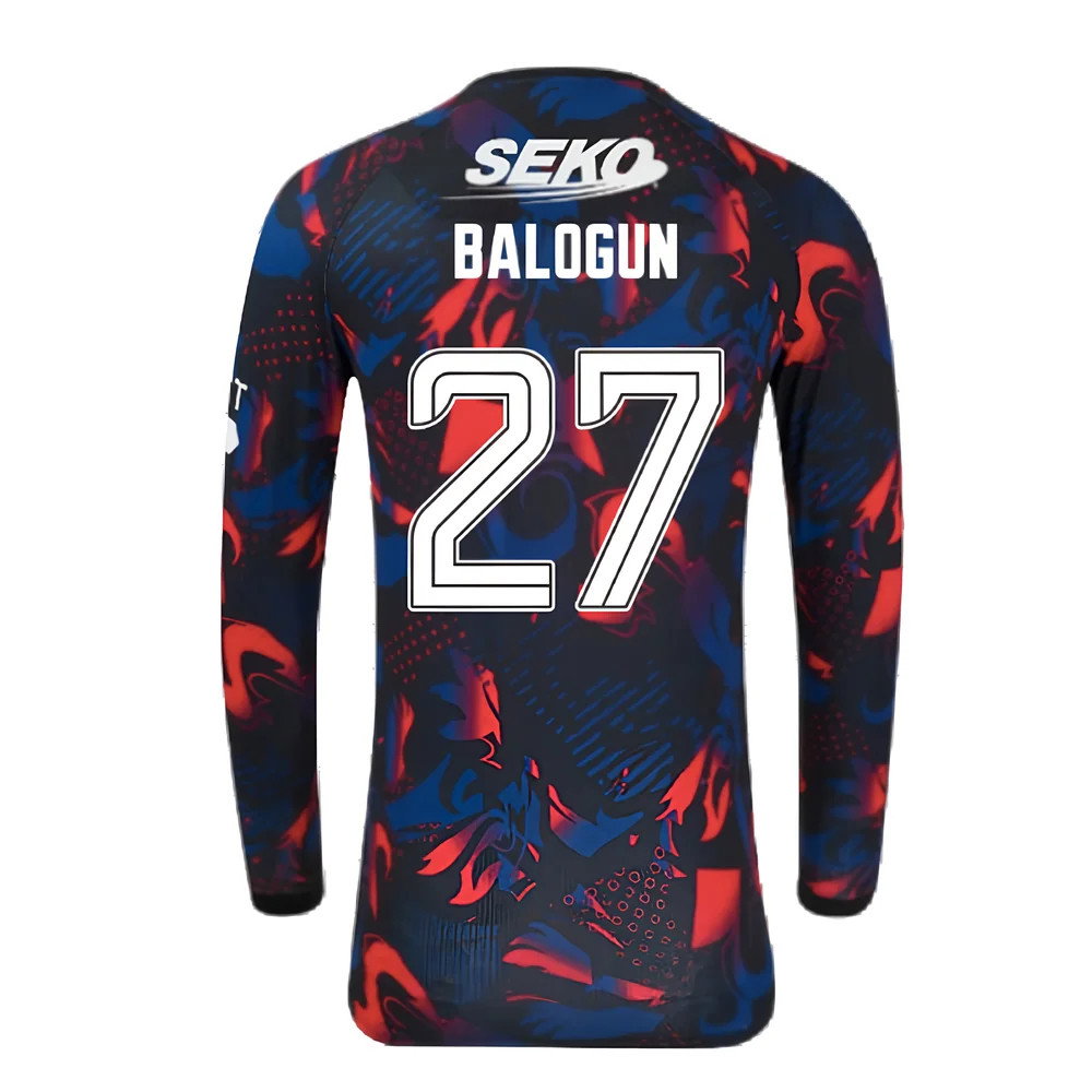 2024-2025 Rangers Long Sleeve Third Shirt (Balogun 27)_2