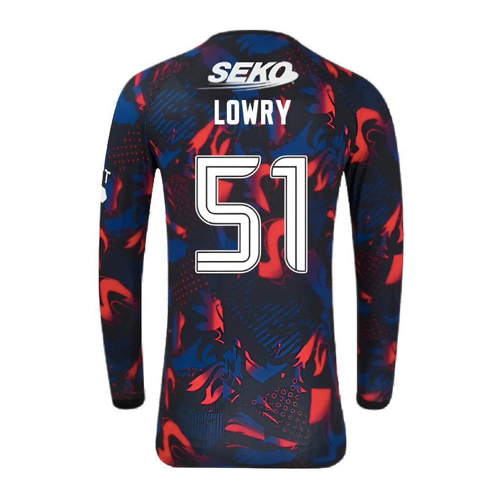 2024-2025 Rangers Long Sleeve Third Shirt (Lowry 51)_2