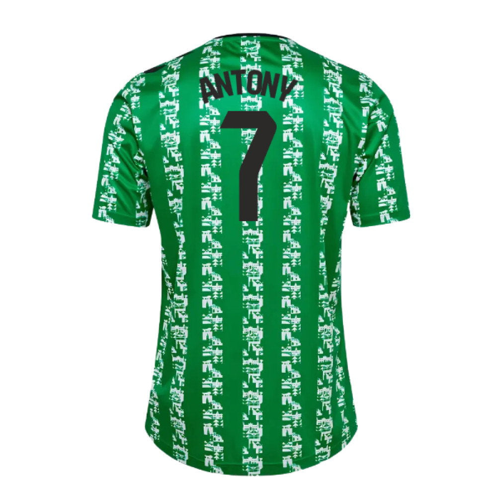 2024-2025 Real Betis Pre Game Jersey (Green) (Antony 7)_0