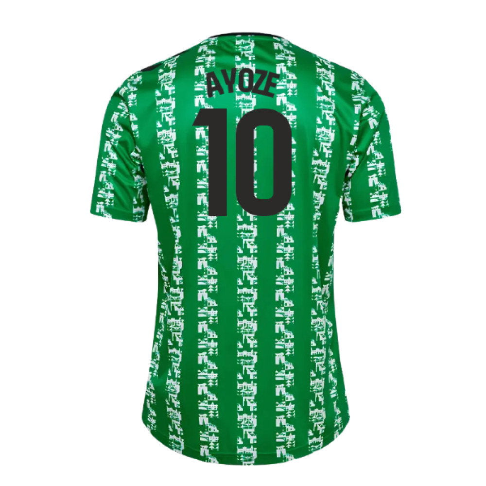 2024-2025 Real Betis Pre Game Jersey (Green) (Ayoze 10)_0