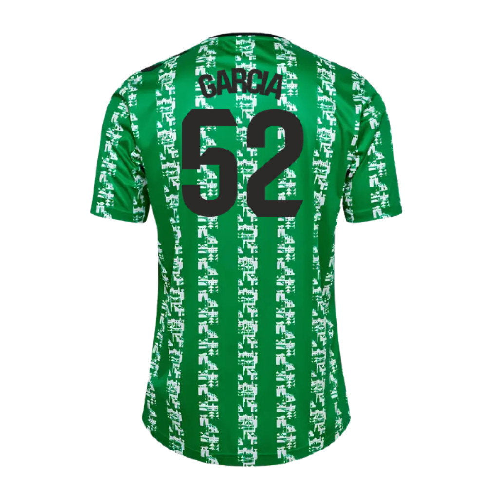 2024-2025 Real Betis Pre Game Jersey (Green) (García 52)_0