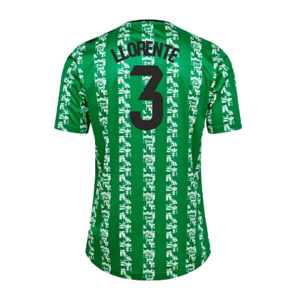 2024-2025 Real Betis Pre Game Jersey (Green) (Llorente 3)_0