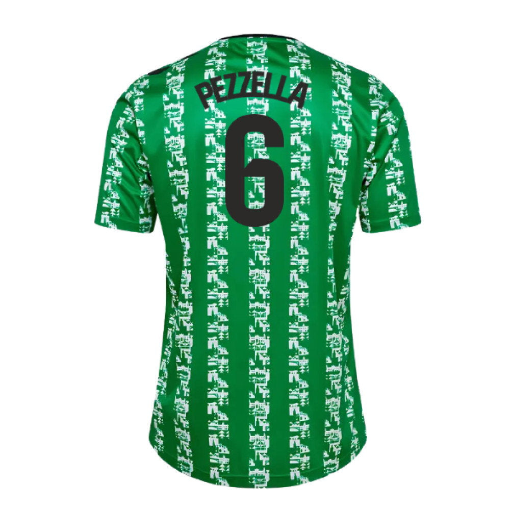 2024-2025 Real Betis Pre Game Jersey (Green) (Pezzella 6)_0