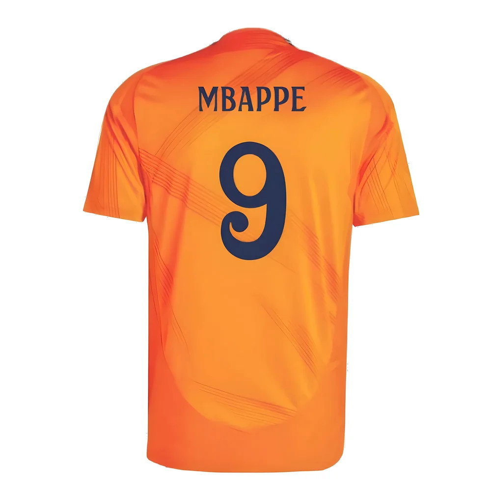 2024-2025 Real Madrid Authentic Away Shirt (Mbappe 9)_2