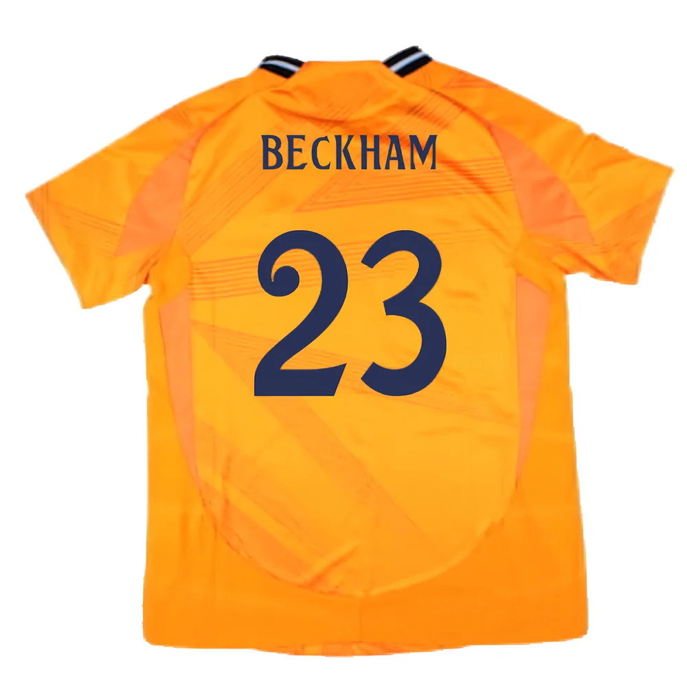 2024-2025 Real Madrid Authentic Away Shirt (Womens) (Beckham 23)_2