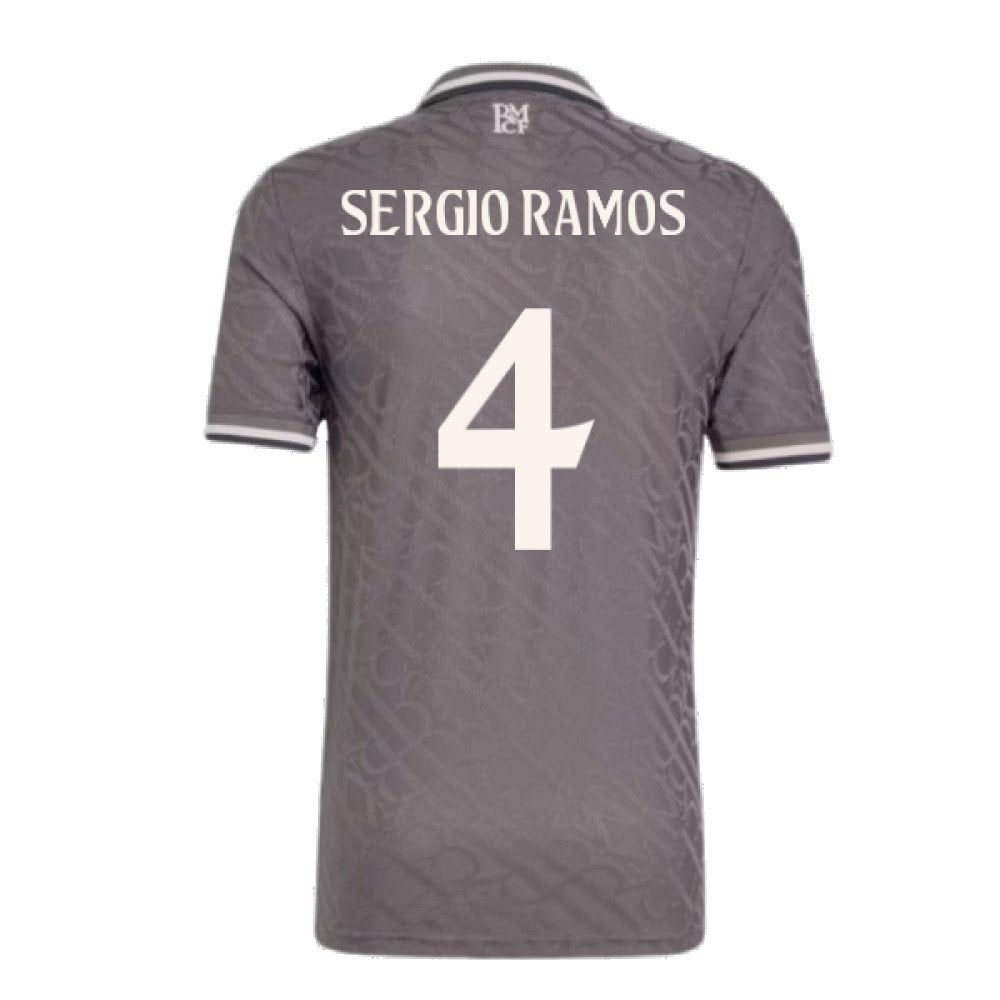 2024-2025 Real Madrid Authentic Third Shirt (Sergio Ramos 4)_2
