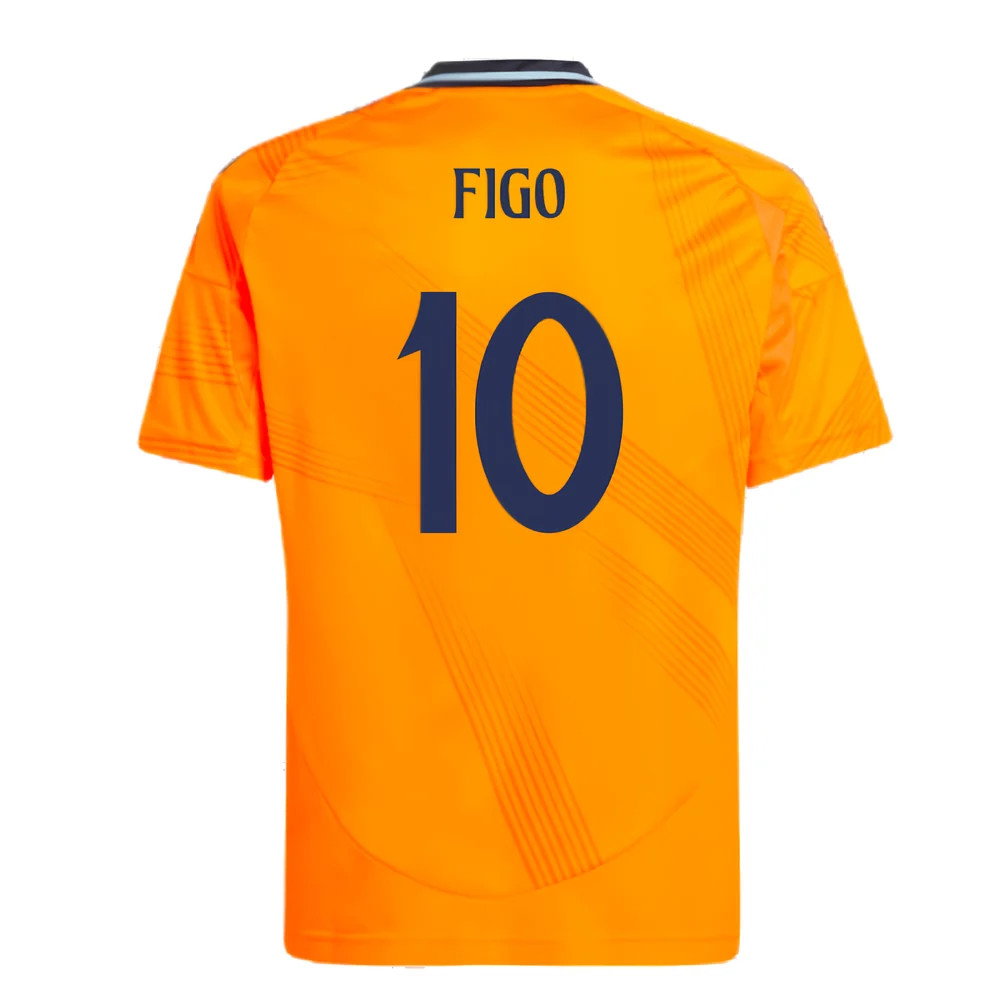 2024-2025 Real Madrid Away Shirt (Kids) (Figo 10)_2