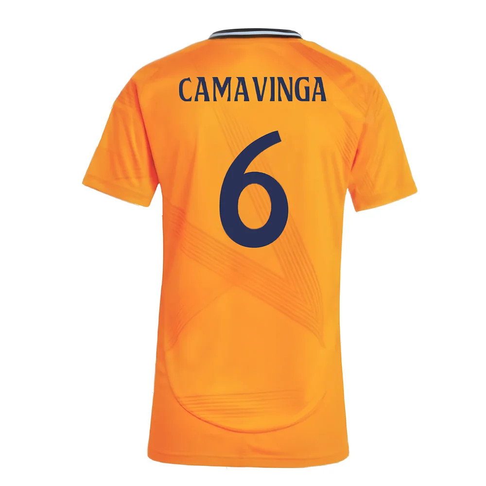 2024-2025 Real Madrid Away Shirt (Womens) (Camavinga 6)_2