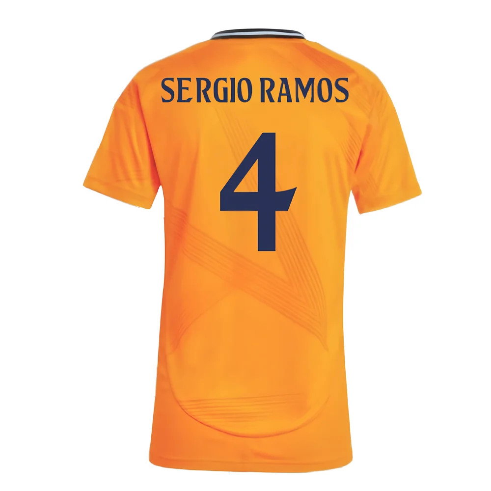 2024-2025 Real Madrid Away Shirt (Womens) (Sergio Ramos 4)_2
