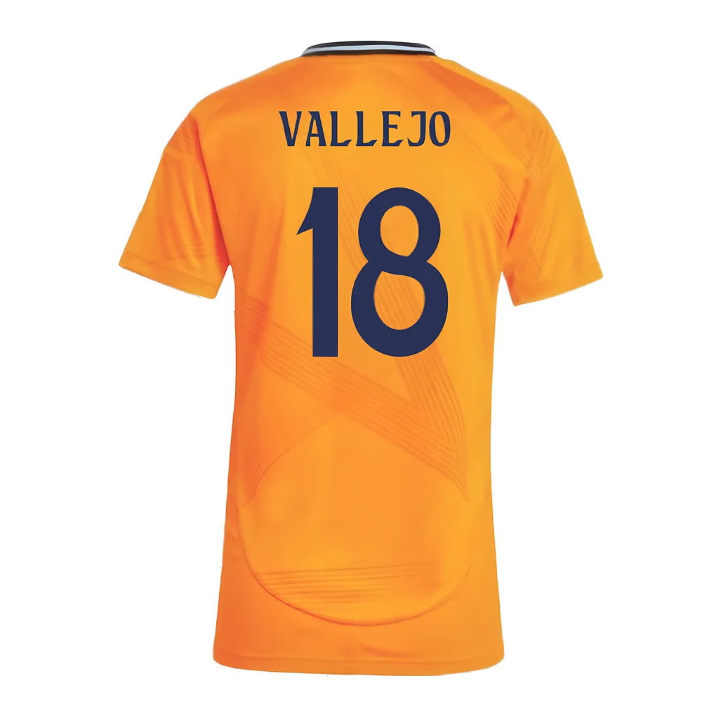 2024-2025 Real Madrid Away Shirt (Womens) (Vallejo 18)_2