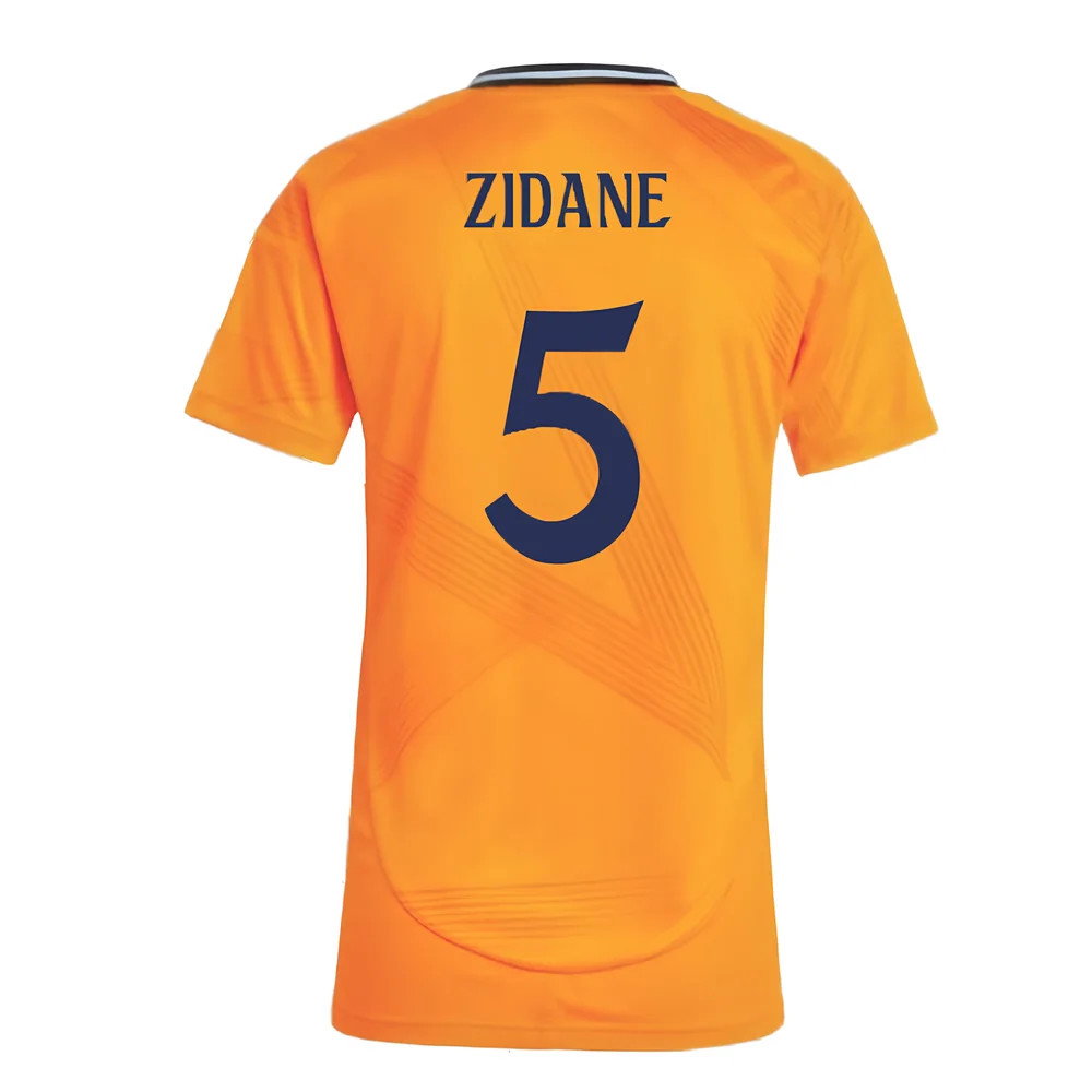 2024-2025 Real Madrid Away Shirt (Womens) (Zidane 5)_2