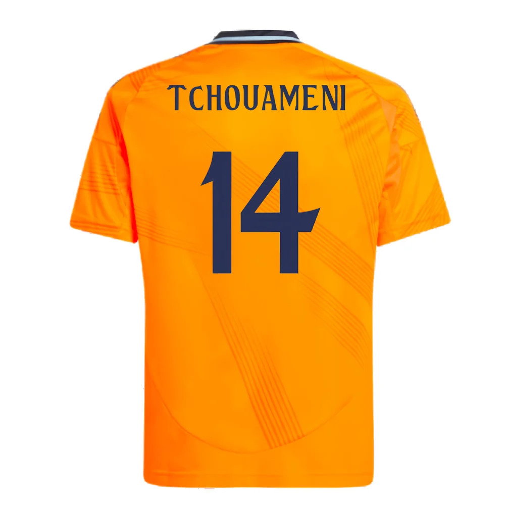 2024-2025 Real Madrid Away Youth Kit (Tchouameni 14)_2
