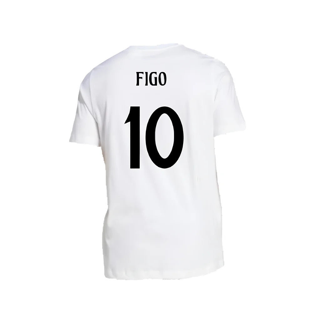 2024-2025 Real Madrid DNA Graphic Tee (White) (Figo 10)_2