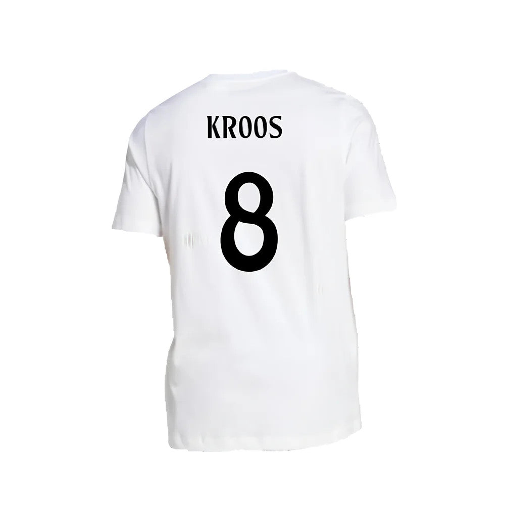 2024-2025 Real Madrid DNA Graphic Tee (White) (Kroos 8)_2