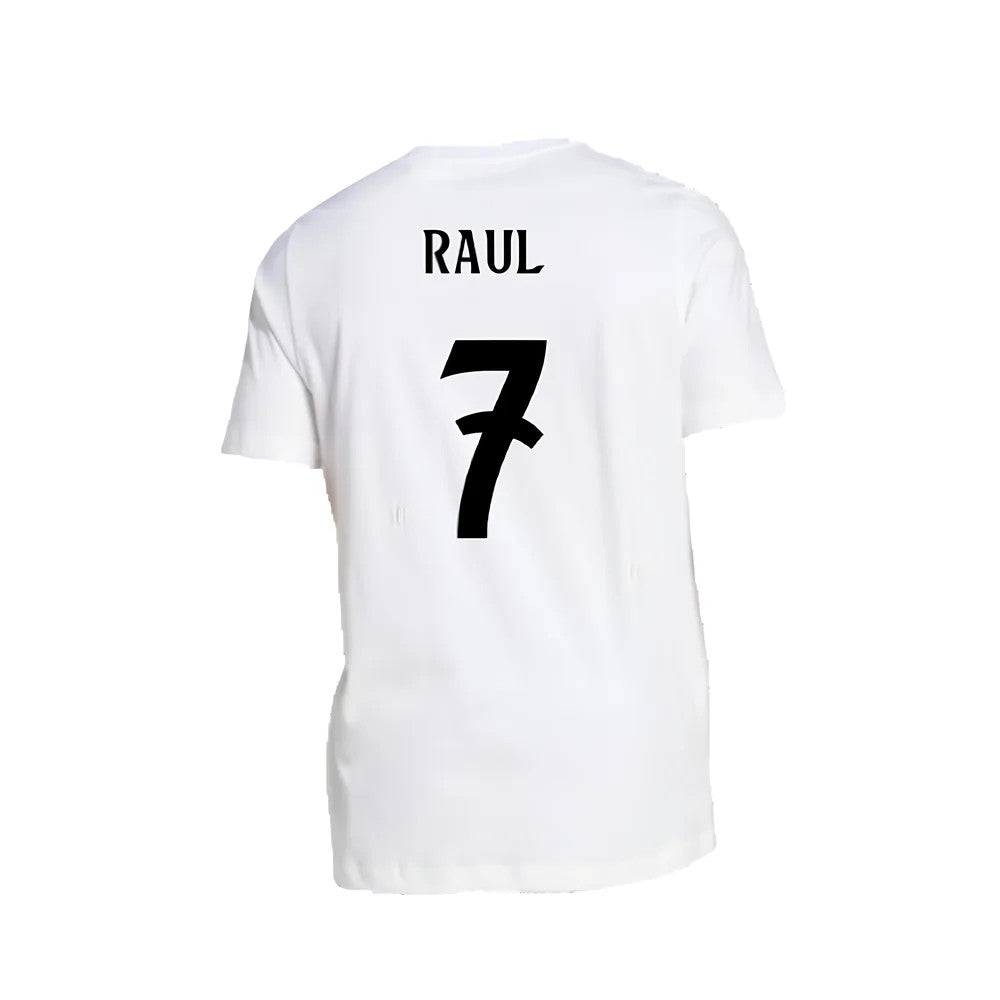 2024-2025 Real Madrid DNA Graphic Tee (White) (Raul 7)_2