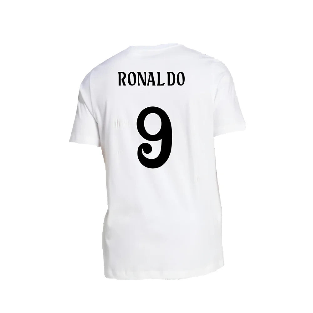 2024-2025 Real Madrid DNA Graphic Tee (White) (Ronaldo 9)_2