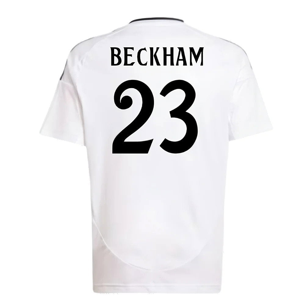 2024-2025 Real Madrid Home Shirt (Kids) (Beckham 23)_2