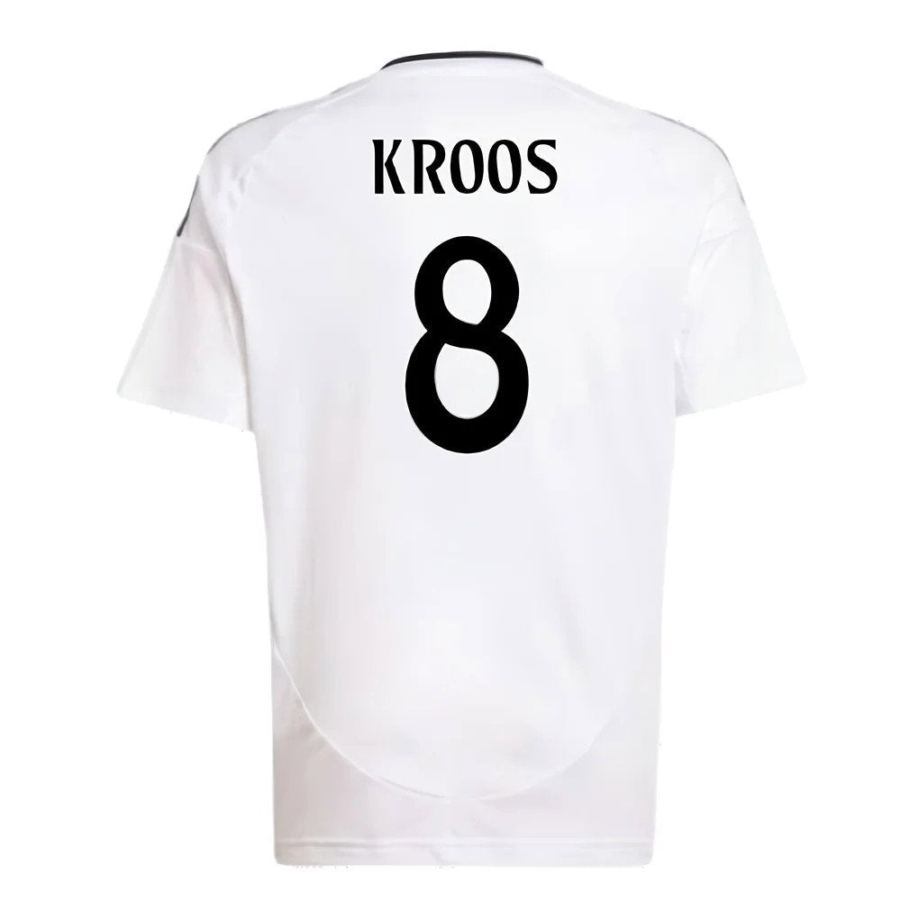 2024-2025 Real Madrid Home Shirt (Kids) (Kroos 8)_2