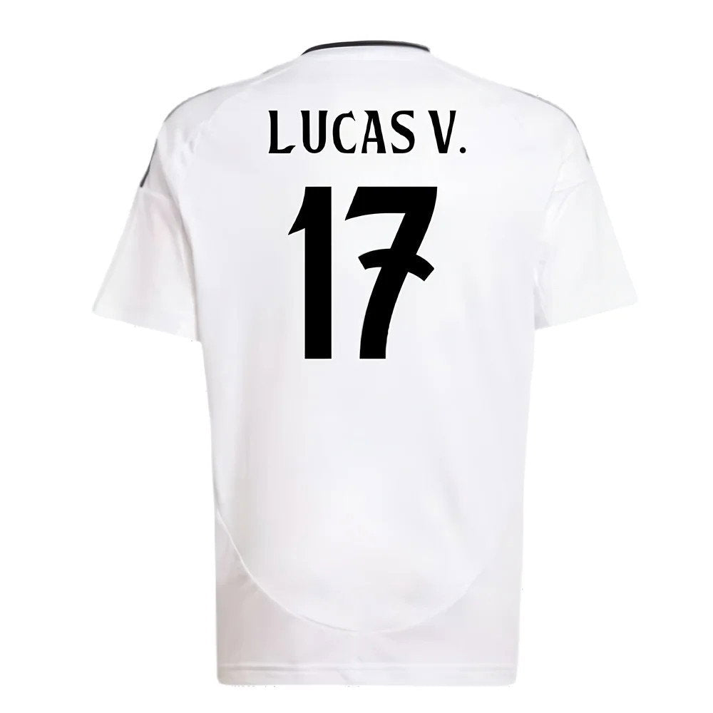 2024-2025 Real Madrid Home Shirt (Kids) (Lucas V. 17)_2