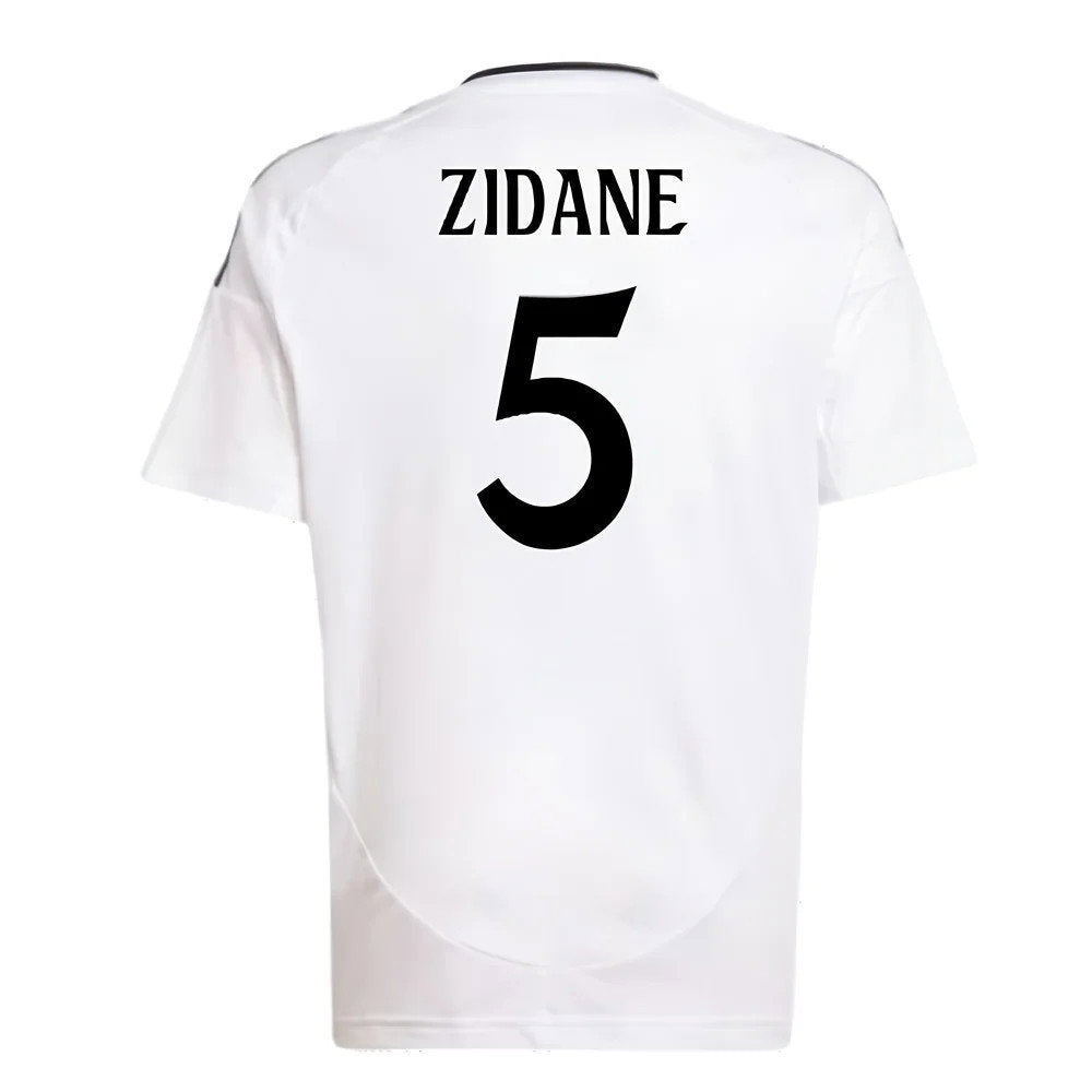 2024-2025 Real Madrid Home Shirt (Kids) (Zidane 5)_2
