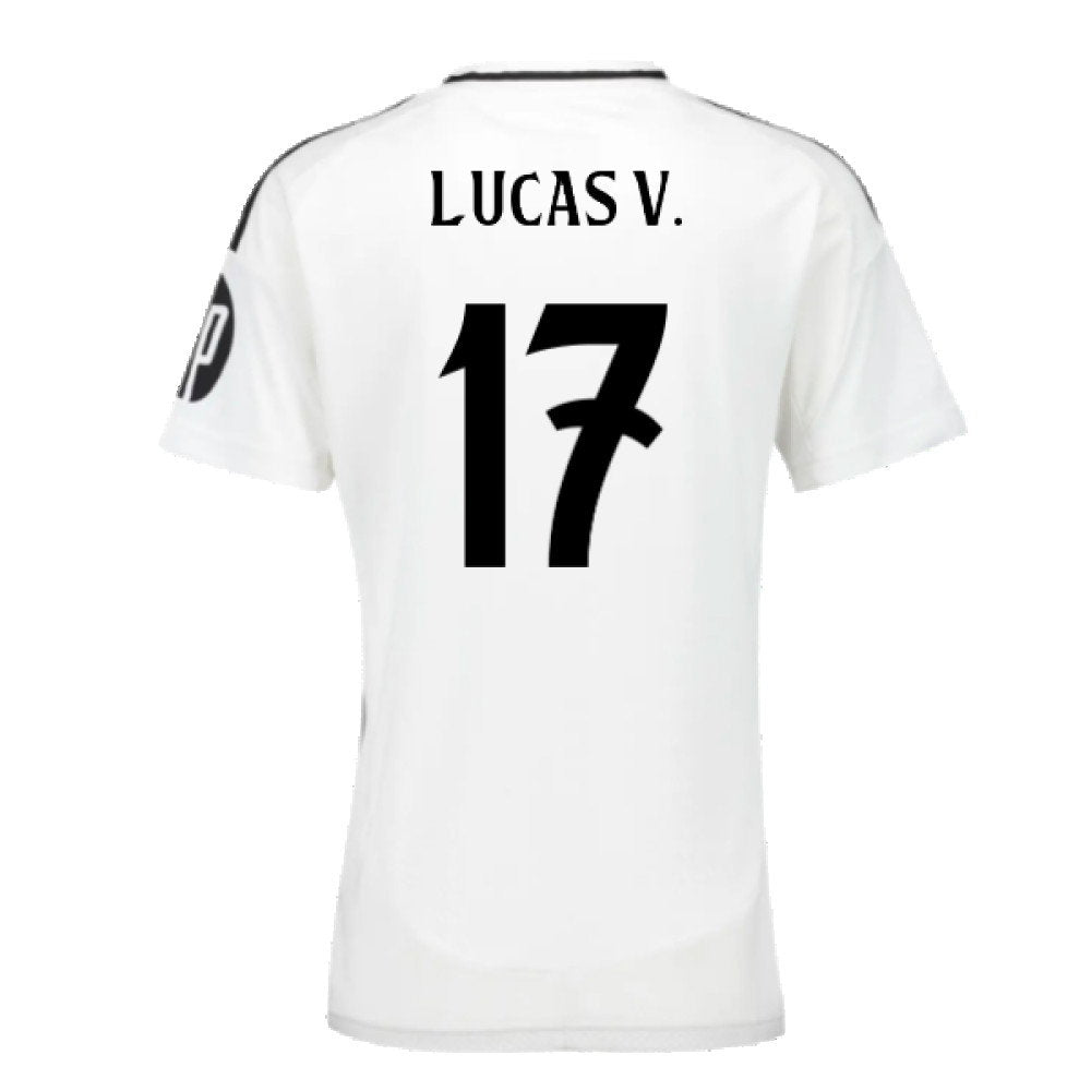 2024-2025 Real Madrid Home Shirt (Womens) (Lucas V. 17)_2