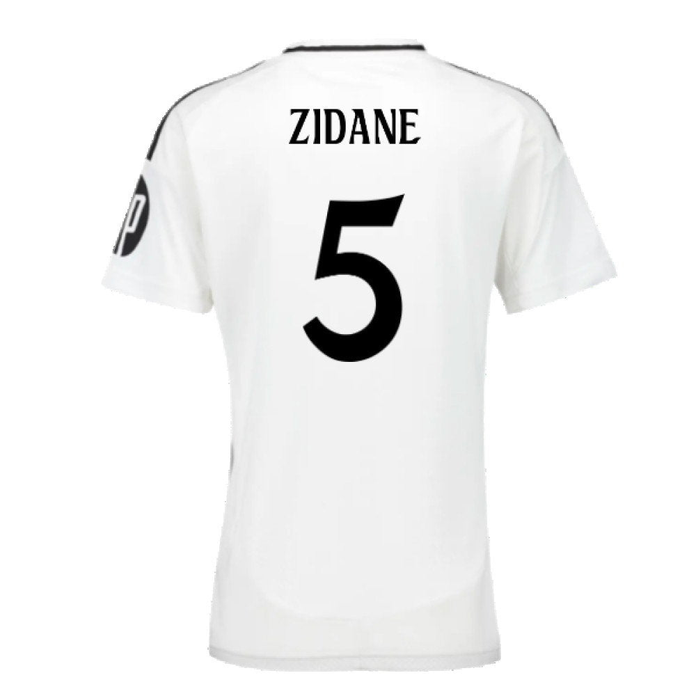 2024-2025 Real Madrid Home Shirt (Womens) (Zidane 5)_2