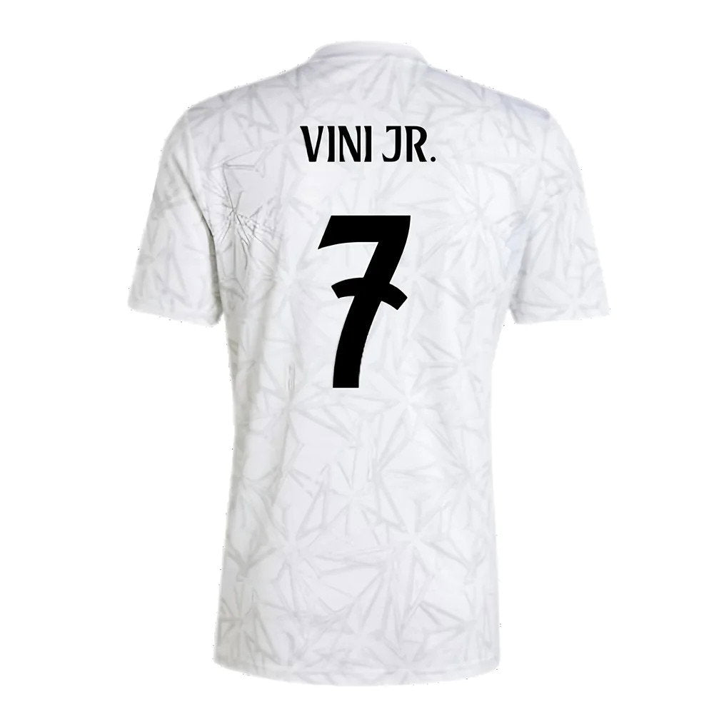 2024-2025 Real Madrid Pre-Match Shirt (White) (Vini Jr. 7)_2