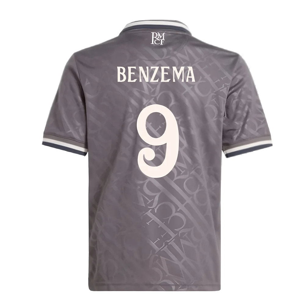 2024-2025 Real Madrid Third Shirt (Kids) (Benzema 9)_2