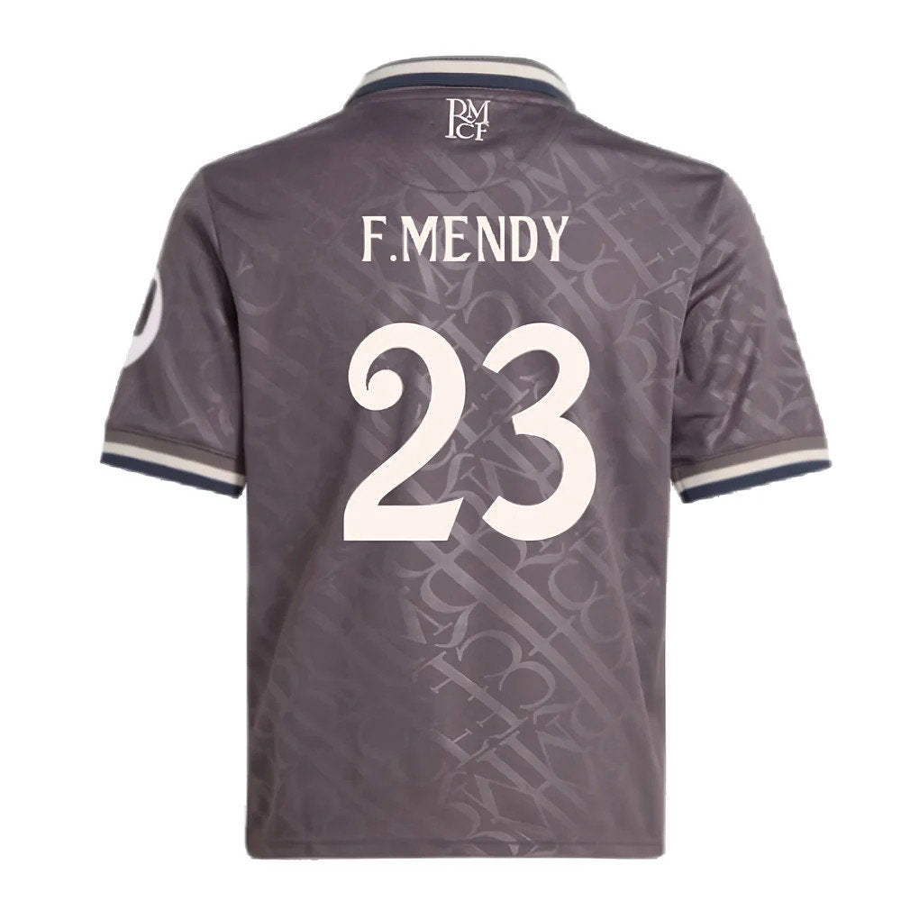 2024-2025 Real Madrid Third Youth Kit (F.Mendy 23)_2
