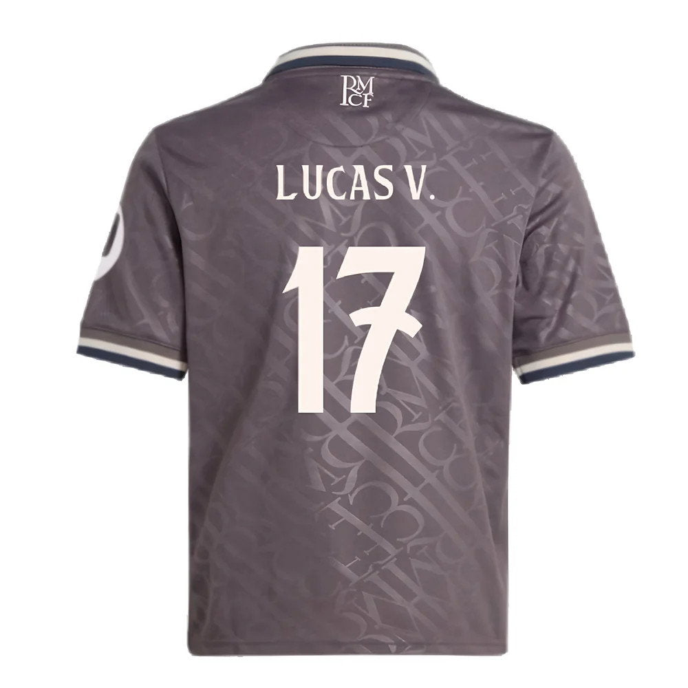 2024-2025 Real Madrid Third Youth Kit (Lucas V. 17)_2