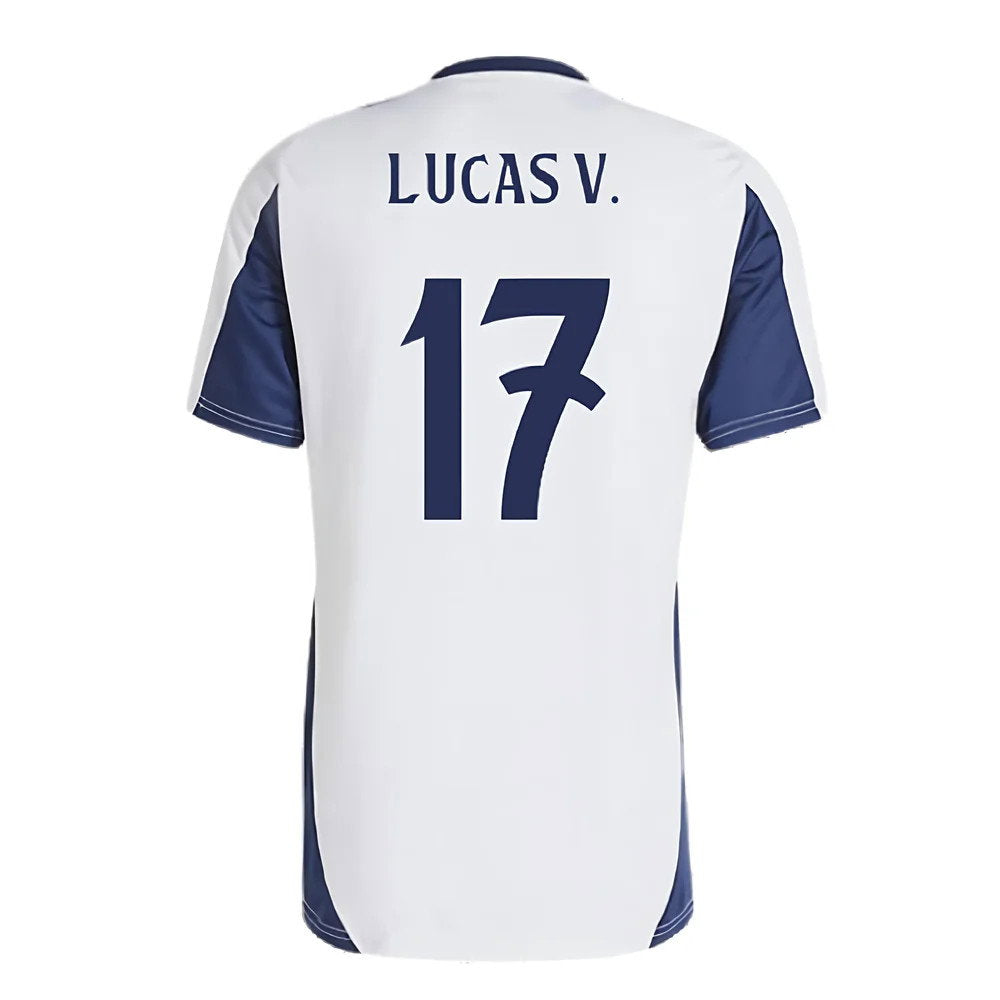2024-2025 Real Madrid Training Shirt (White) (Lucas V. 17)_2