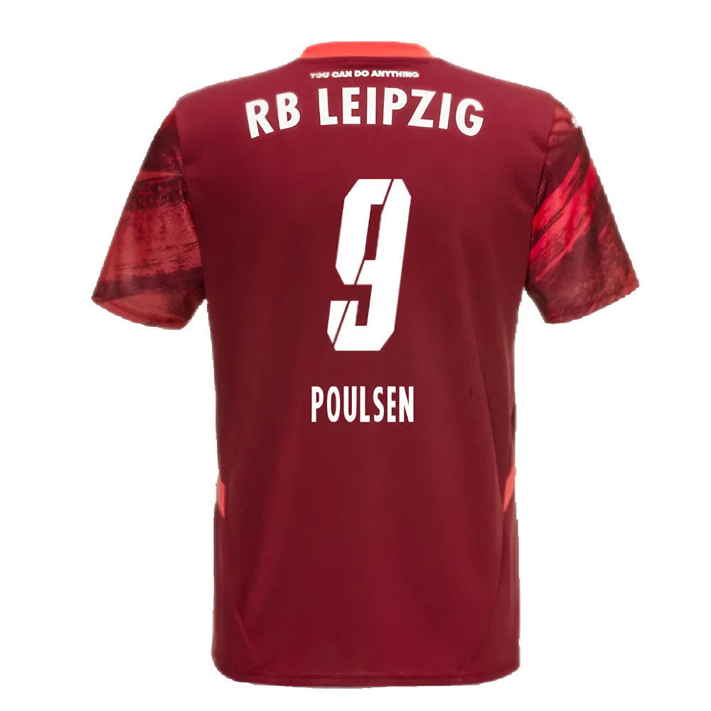 2024-2025 Red Bull Leipzig Away Shirt (Poulsen 9)_2