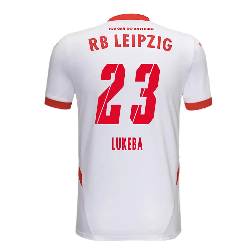 2024-2025 Red Bull Leipzig Home Shirt (Kids) (Lukeba 23)_2