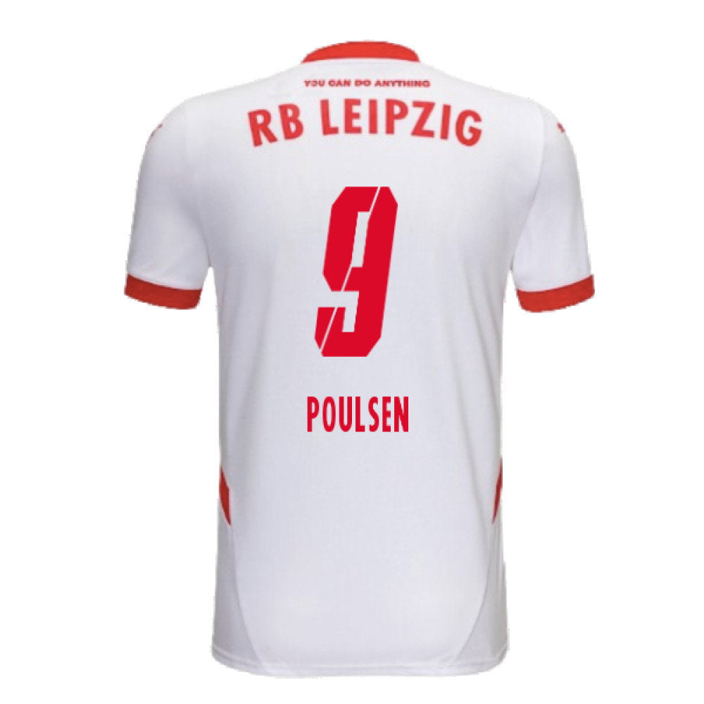 2024-2025 Red Bull Leipzig Home Shirt (Poulsen 9)_2