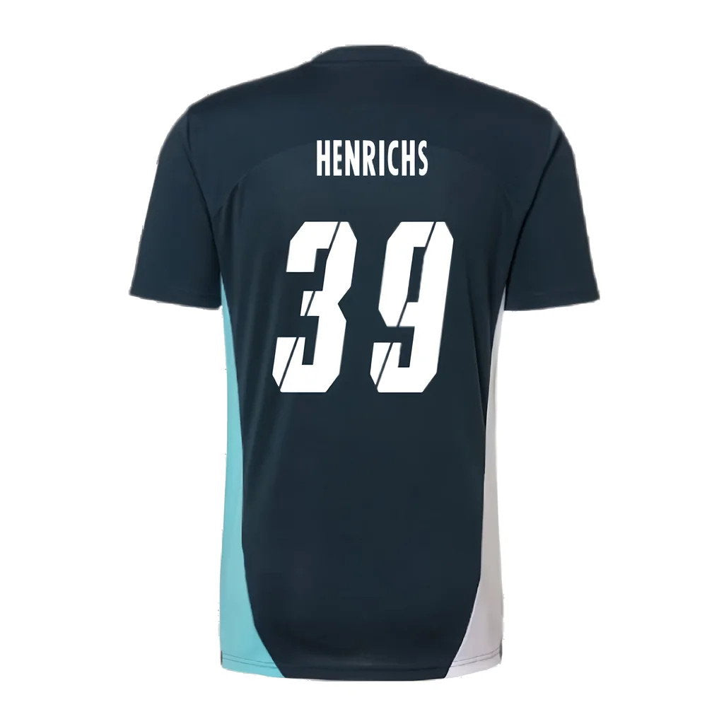 2024-2025 Red Bull Leipzig Training Shirt (Dark Night) (Henrichs 39)_2