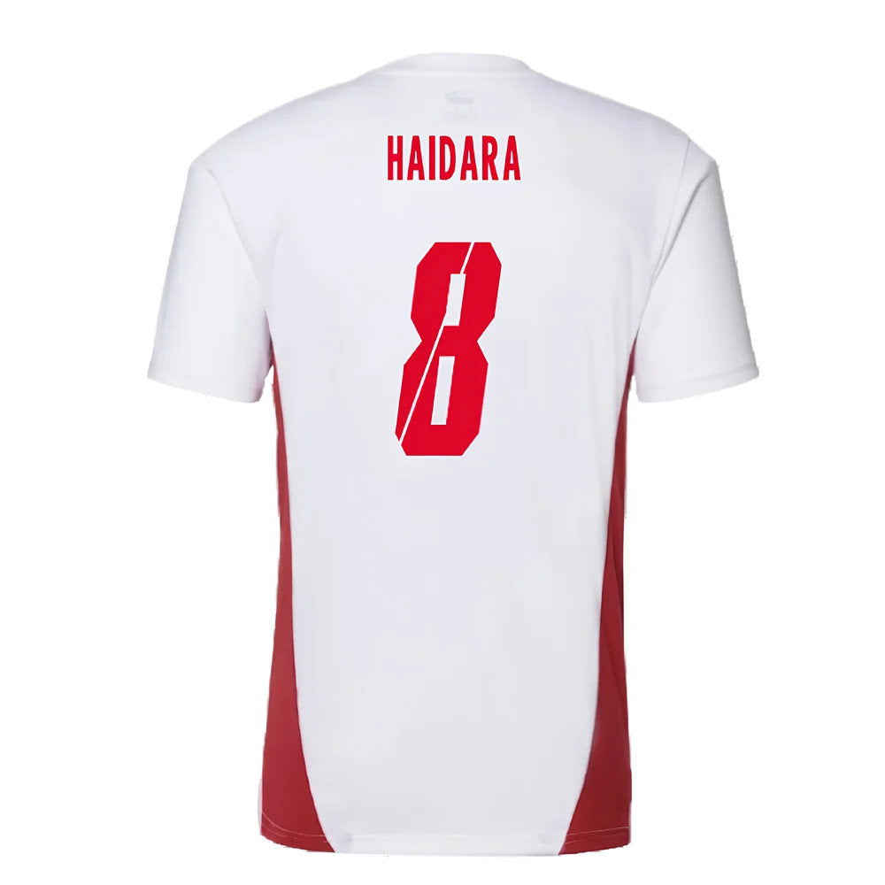 2024-2025 Red Bull Leipzig Training Shirt (White) (Haidara 8)_2